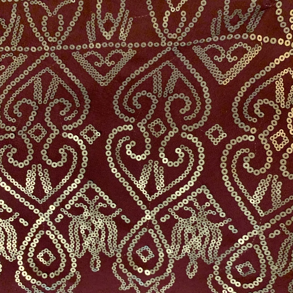 NWT Torrid Purple Sequined Duster